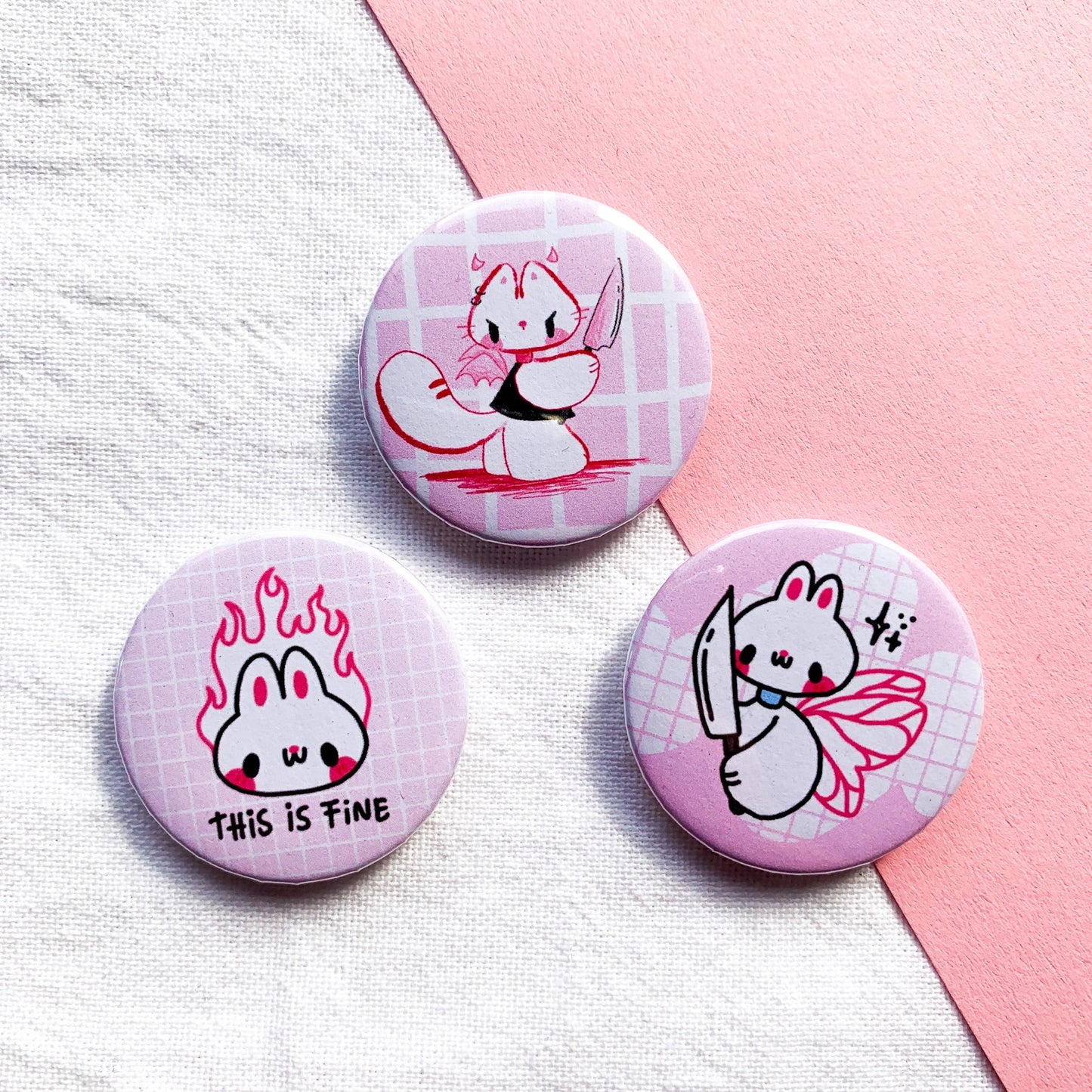 Evil Babies Buttons