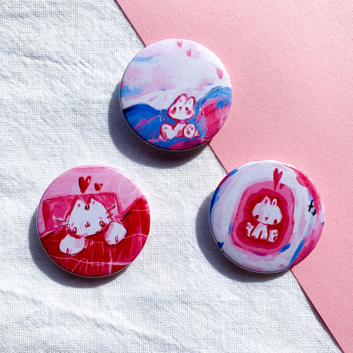 Cozy Cuties Buttons