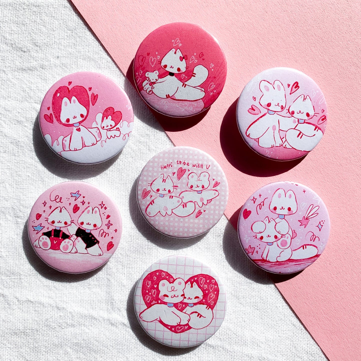 Love Babies Buttons