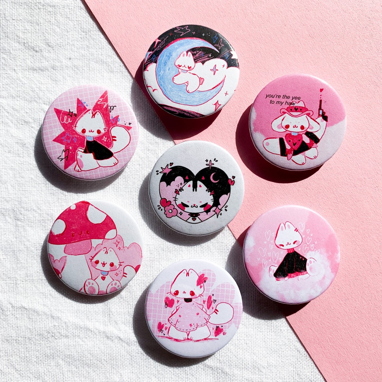 Cute Animal Buttons