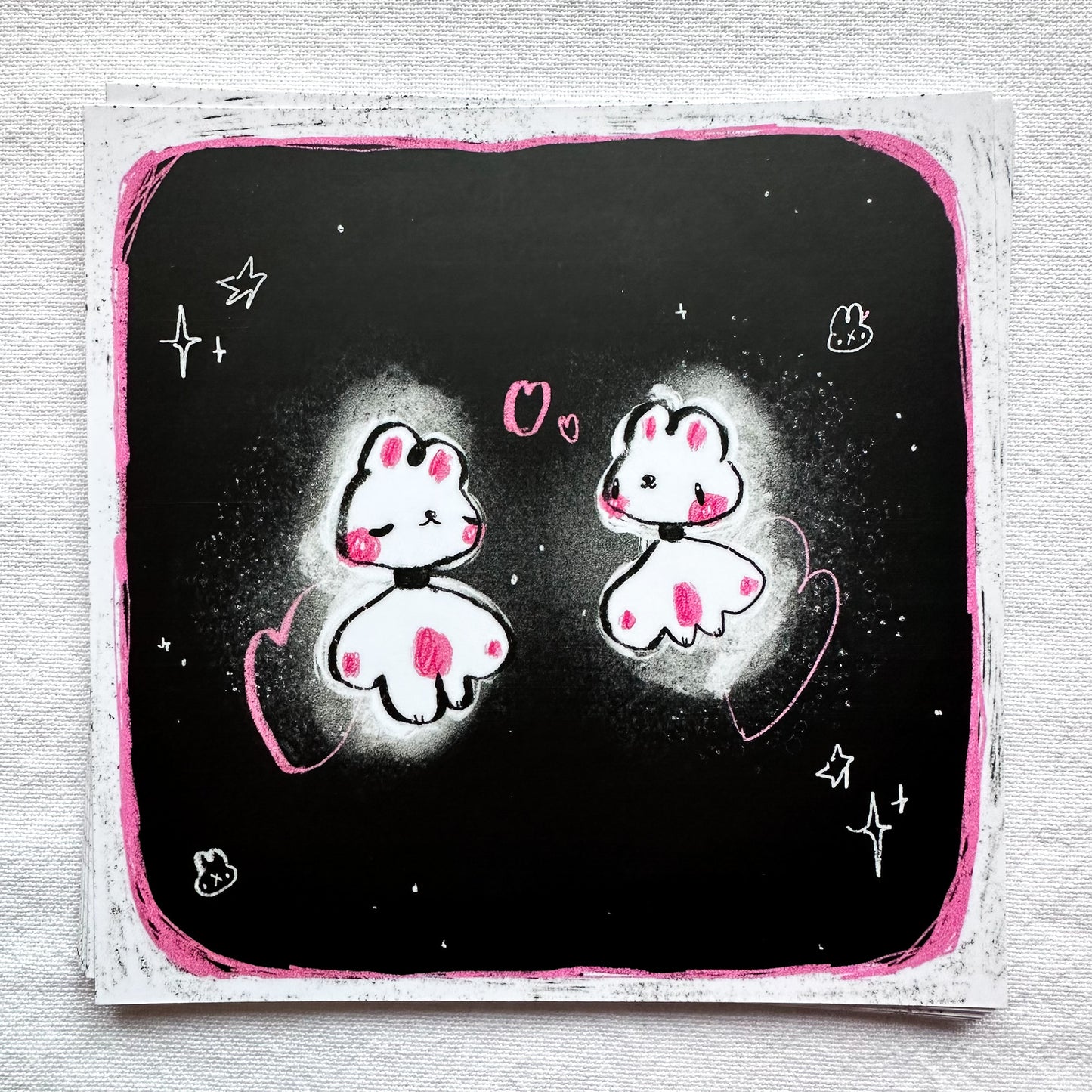 Space Buns Print