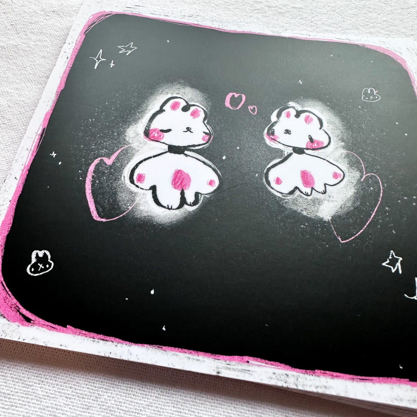 Space Buns Print