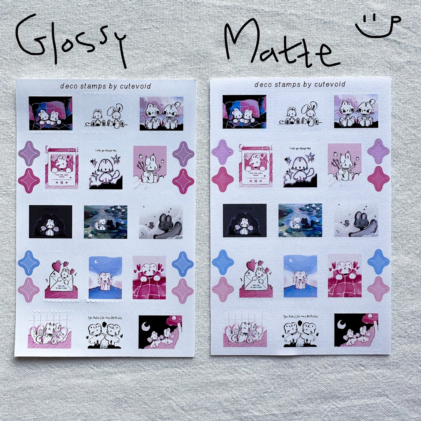 Deco Stamps Stickersheets