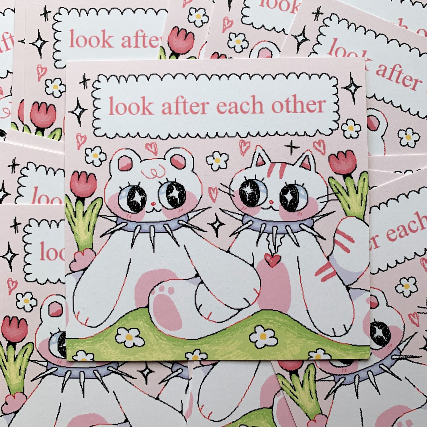 Tinybisou X Cutevoid Collab Print