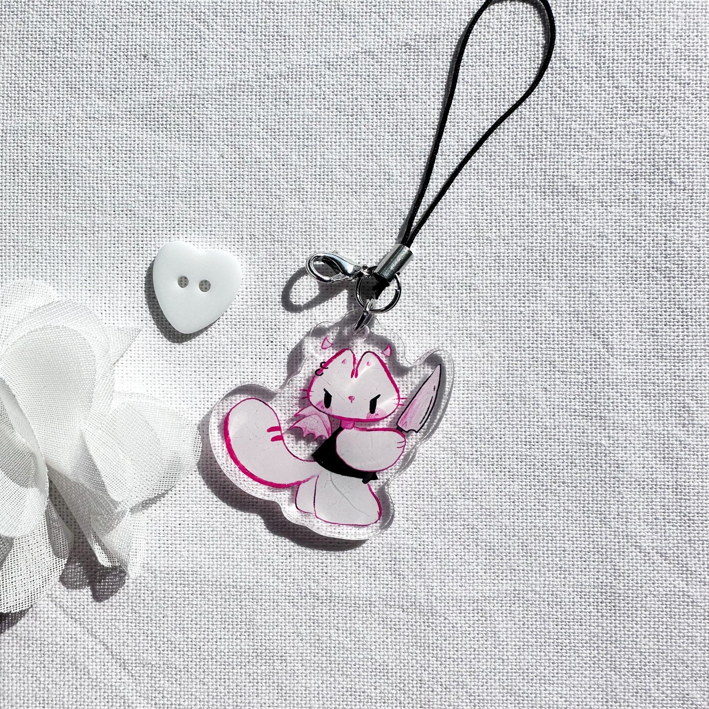 Evil Zora Acrylic Charm