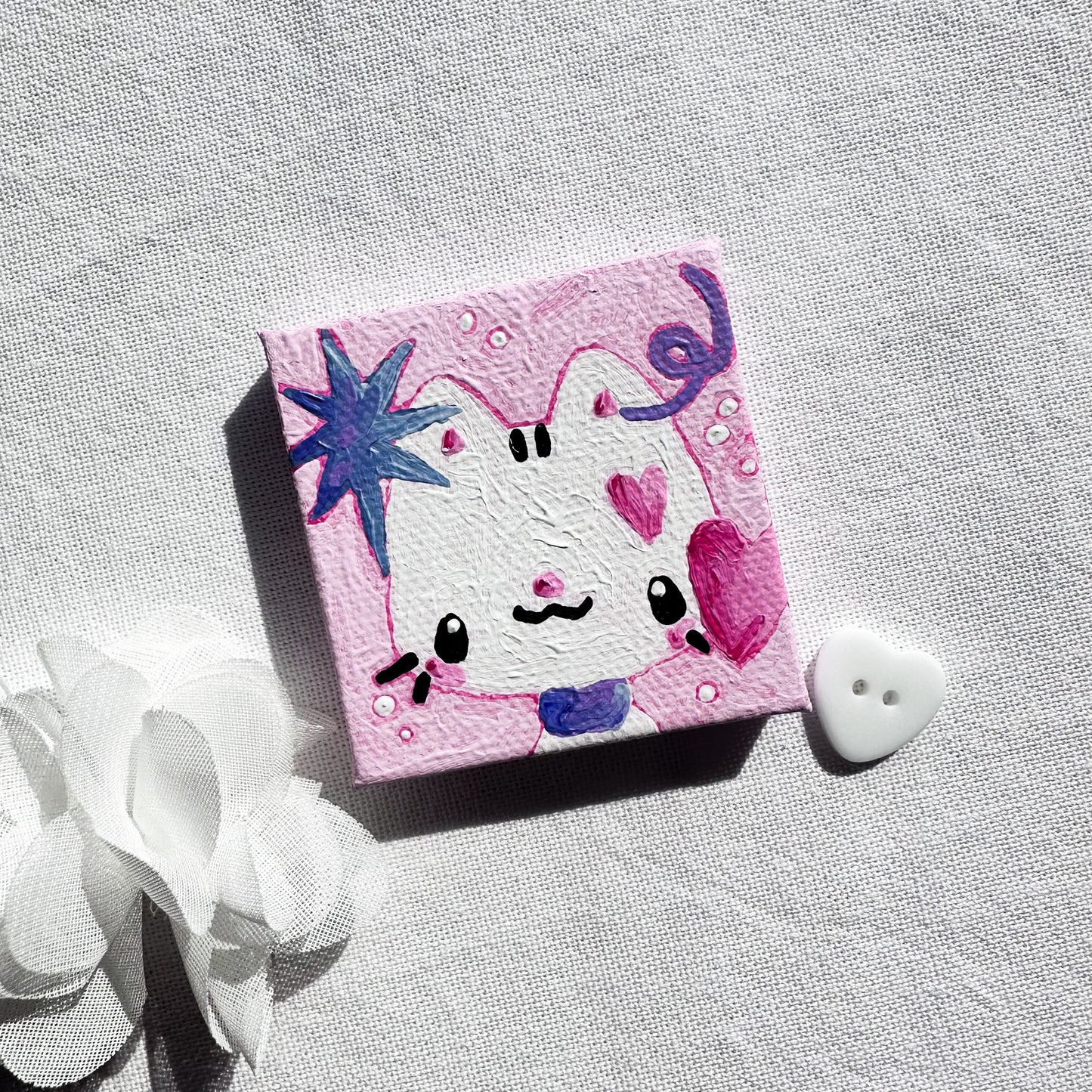 Happy Zora Mini Painting
