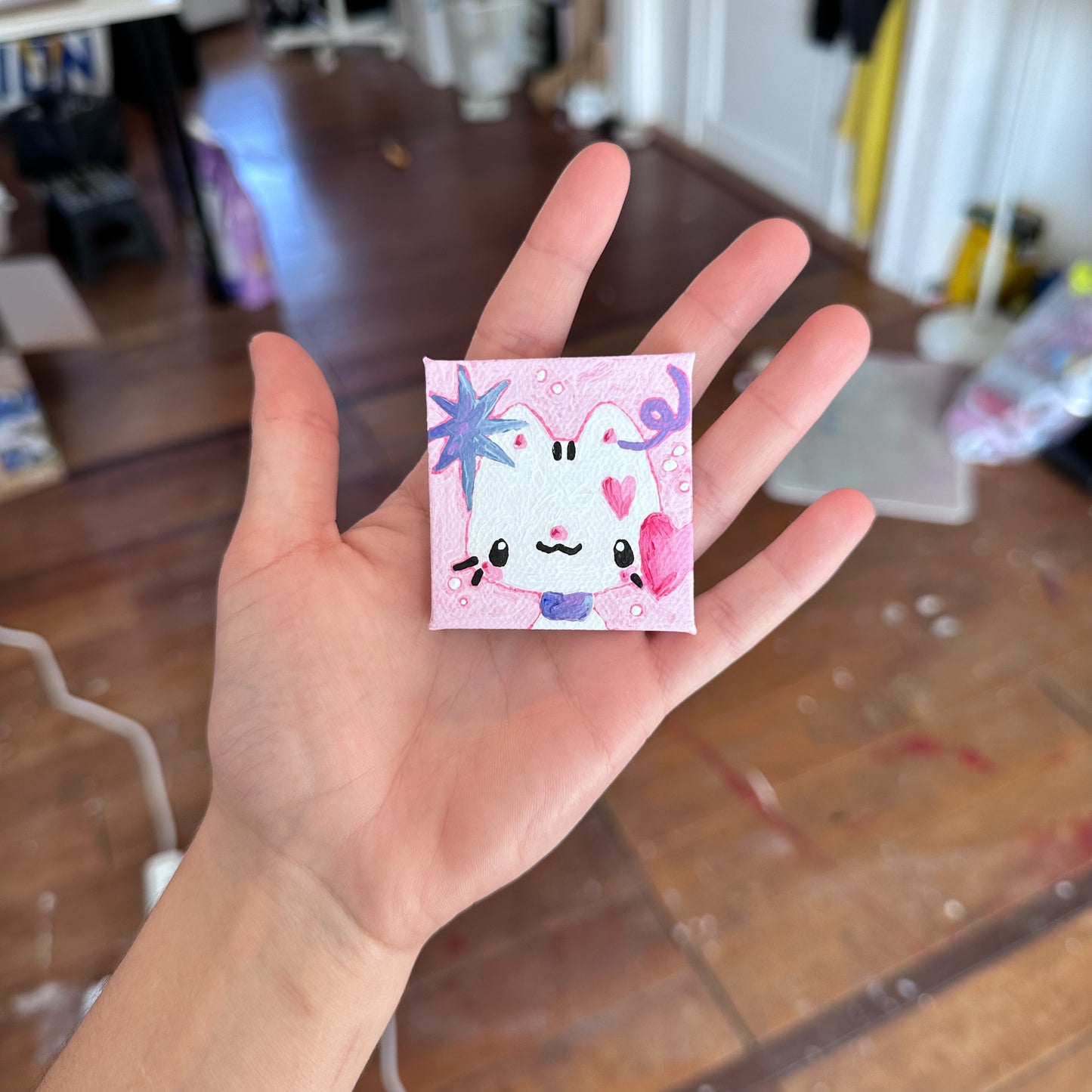 Happy Zora Mini Painting
