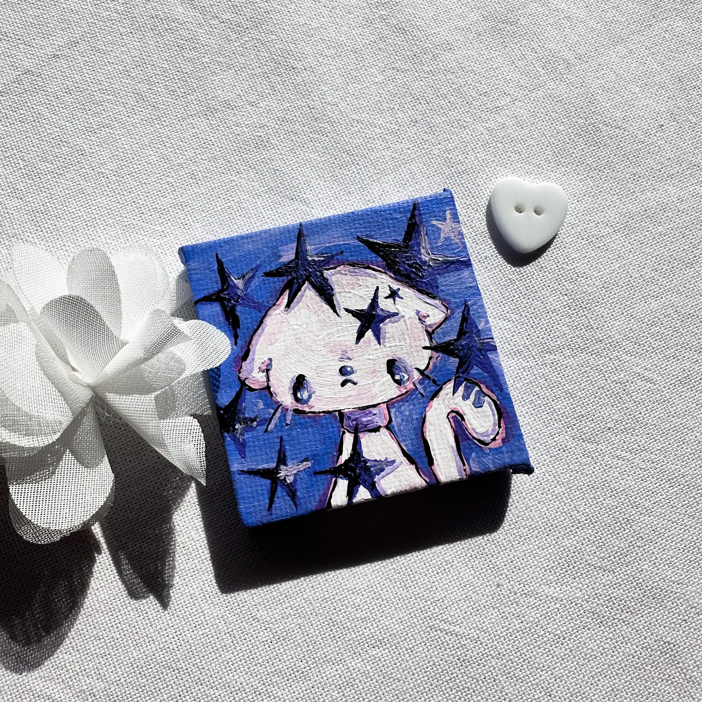 Sad Zora Mini Painting (Magnet)