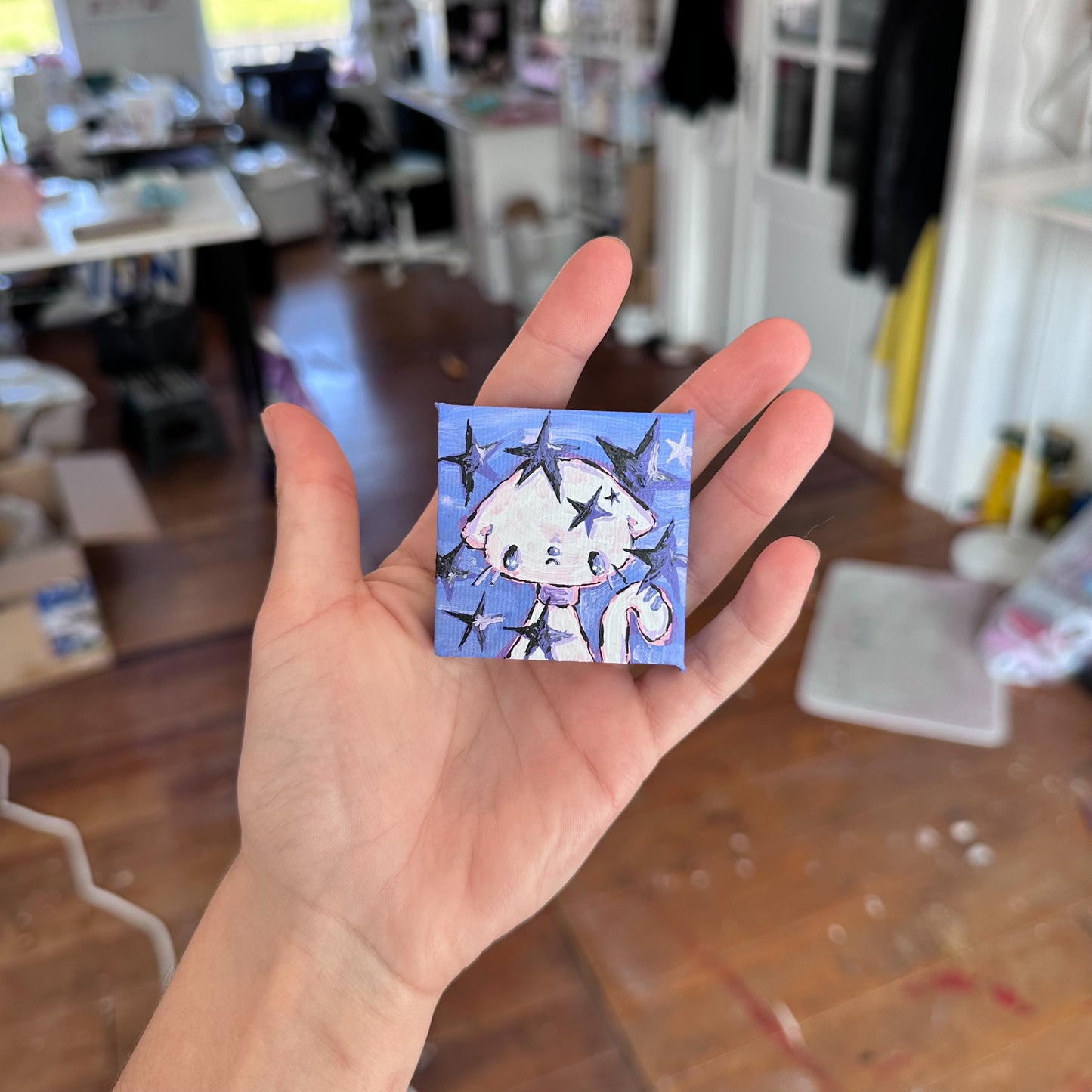 Sad Zora Mini Painting (Magnet)