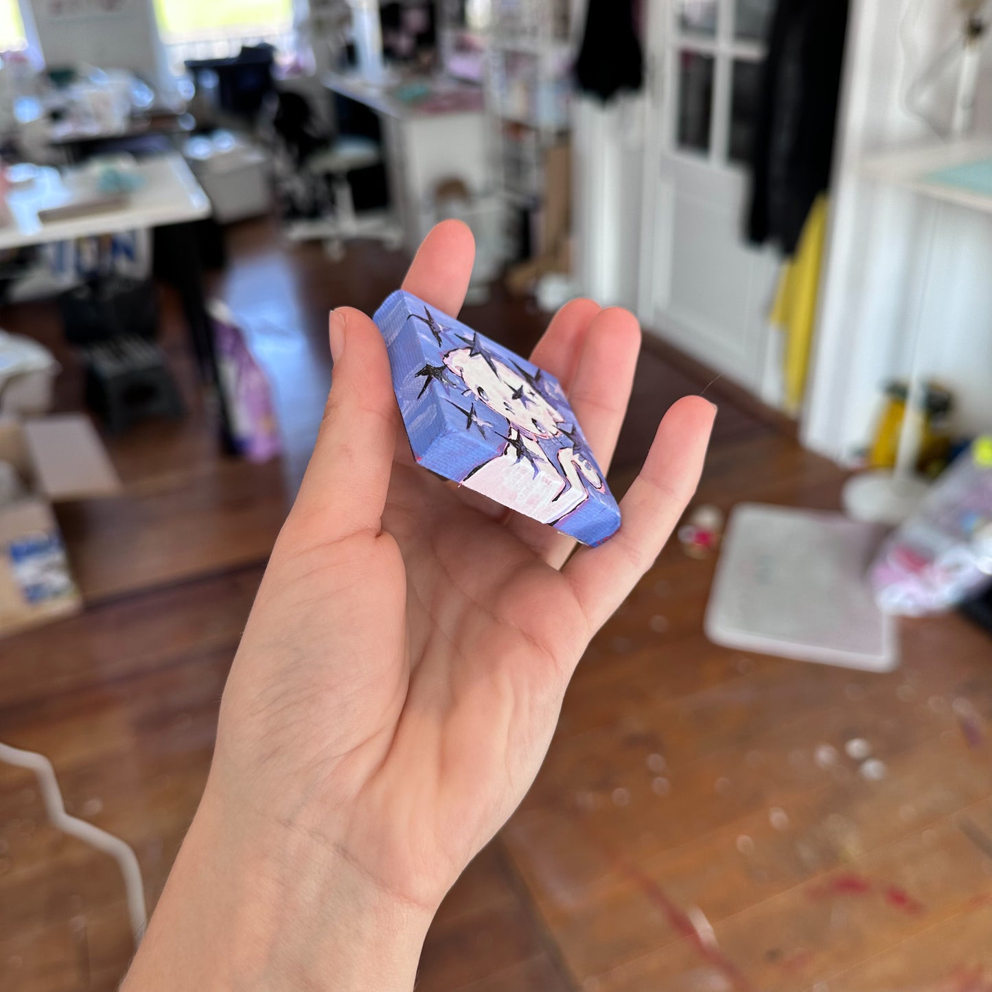 Sad Zora Mini Painting (Magnet)