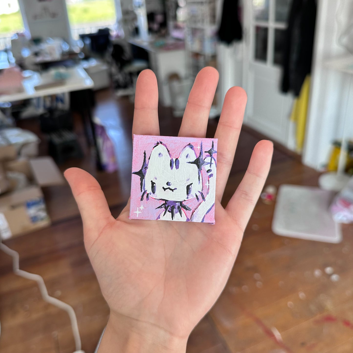 Evil Zora Mini Painting (Magnet)