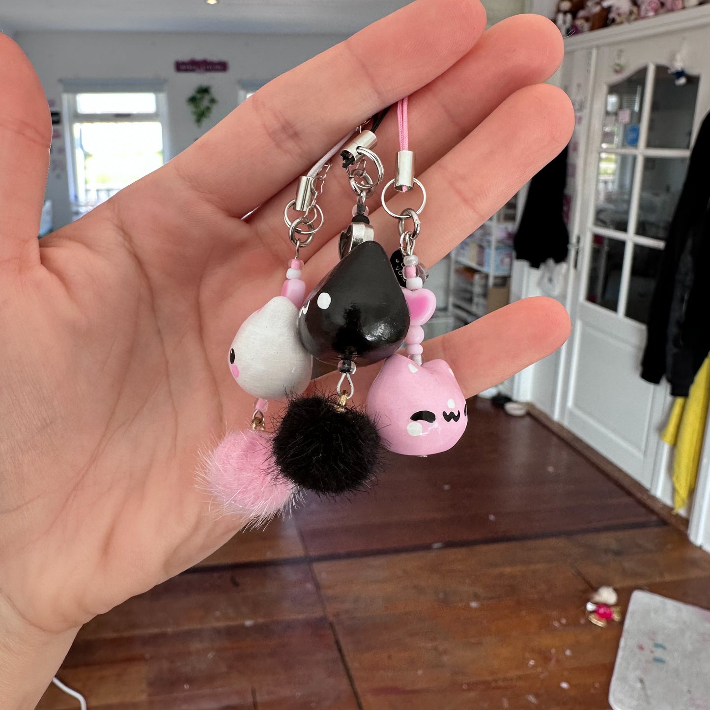 Chonky Cat Clay Charms