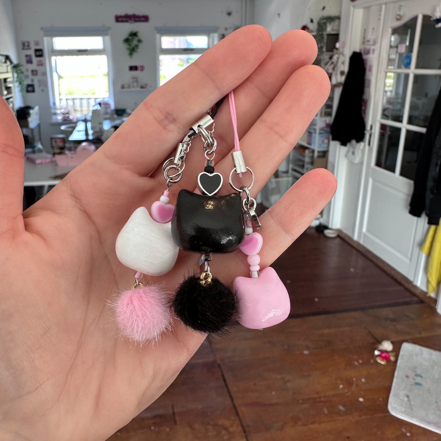 Chonky Cat Clay Charms
