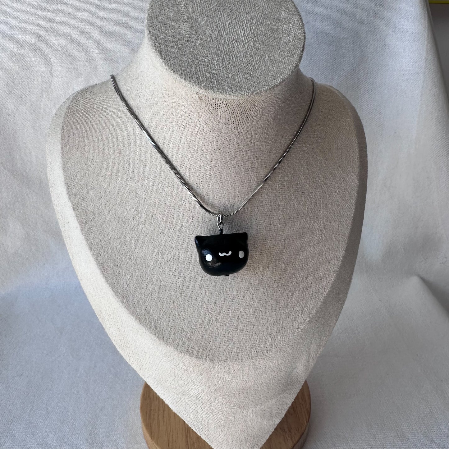 Chonky Cat Clay Necklaces