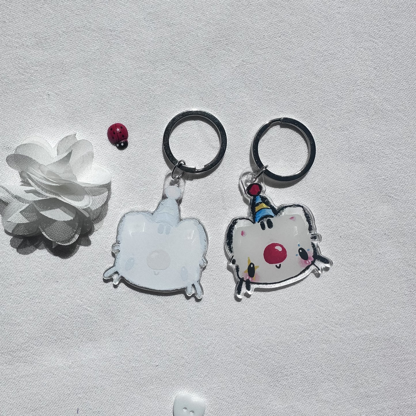 Clown Acrylic Charm