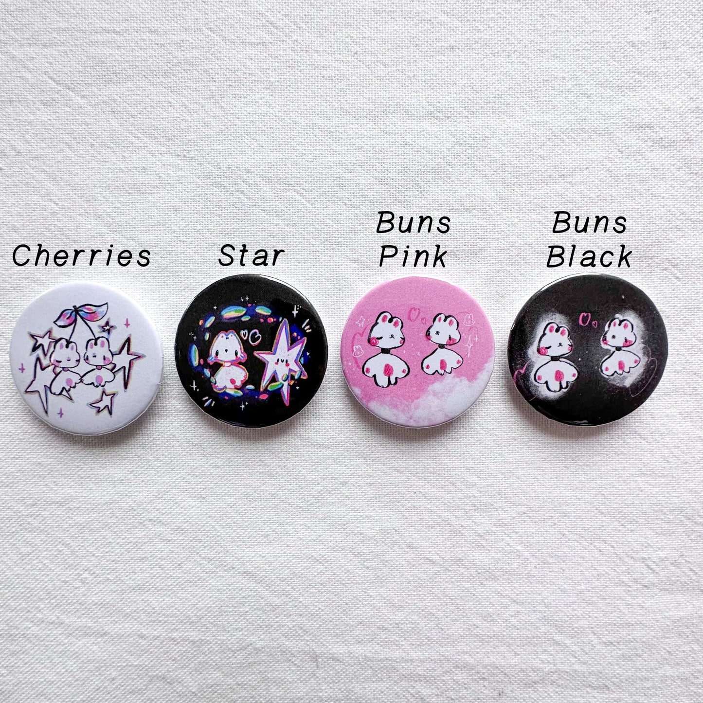Space Cuties Buttons