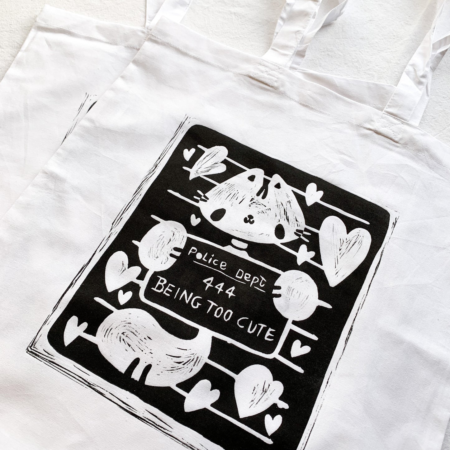 Being Too Cute Tote Bags