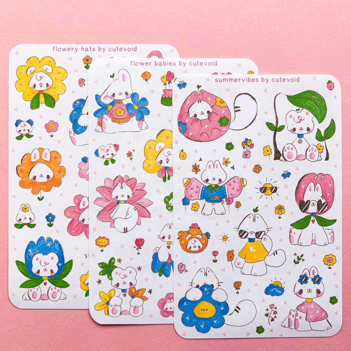 Flower Stickersheets