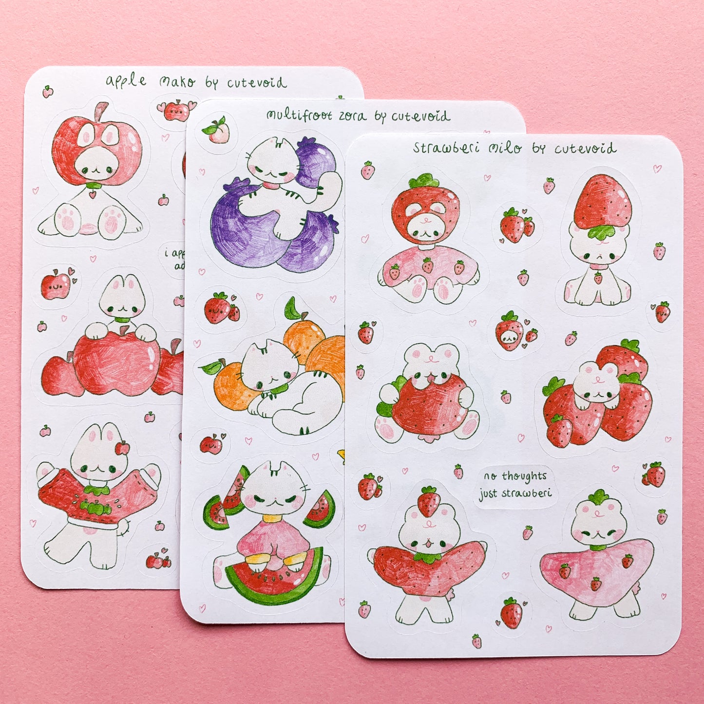 Fruit Stickersheets