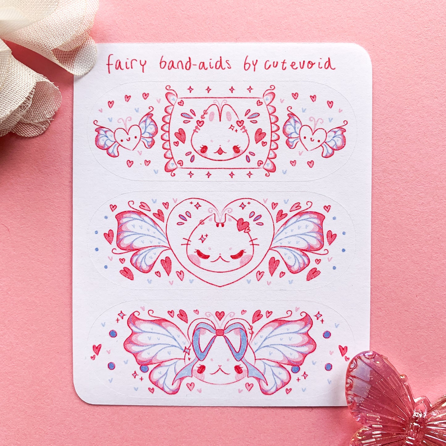 Fairy Bandaid Stickersheet