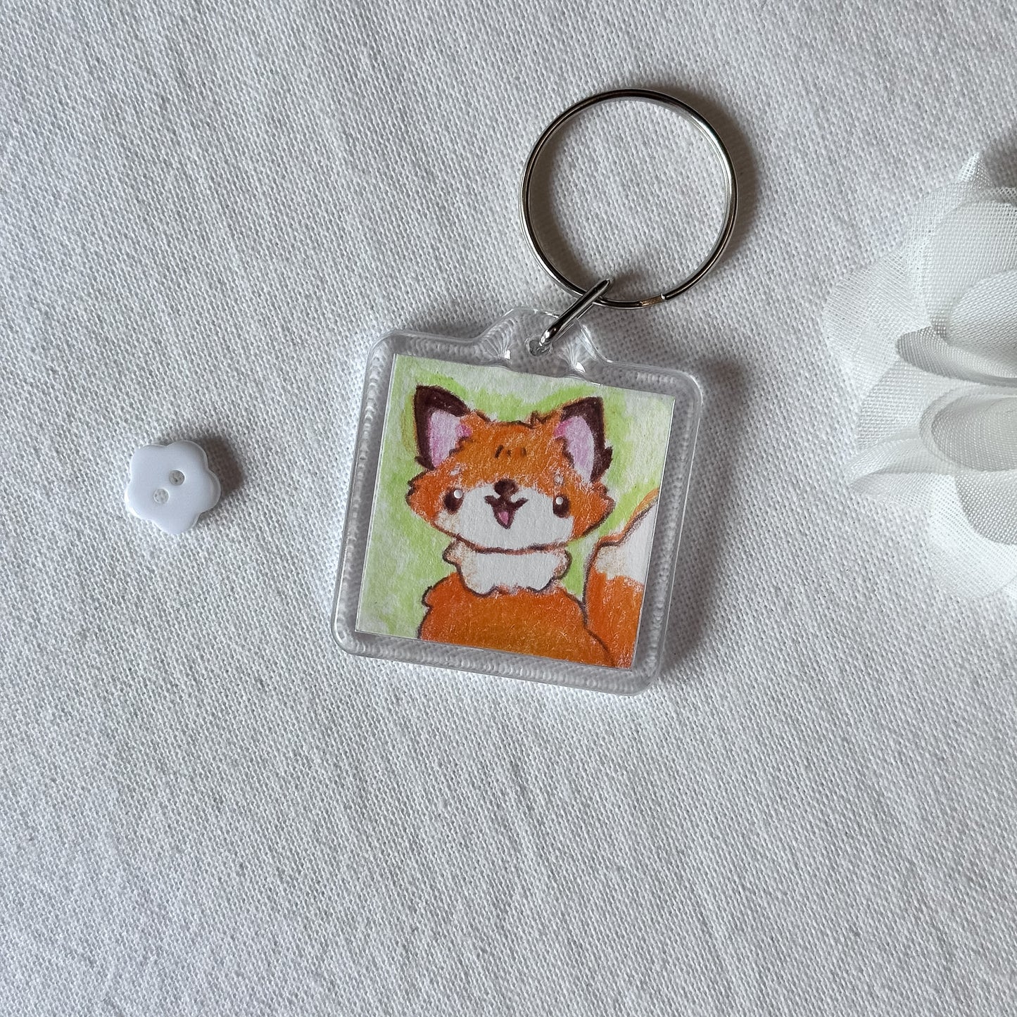 Fox Keychain