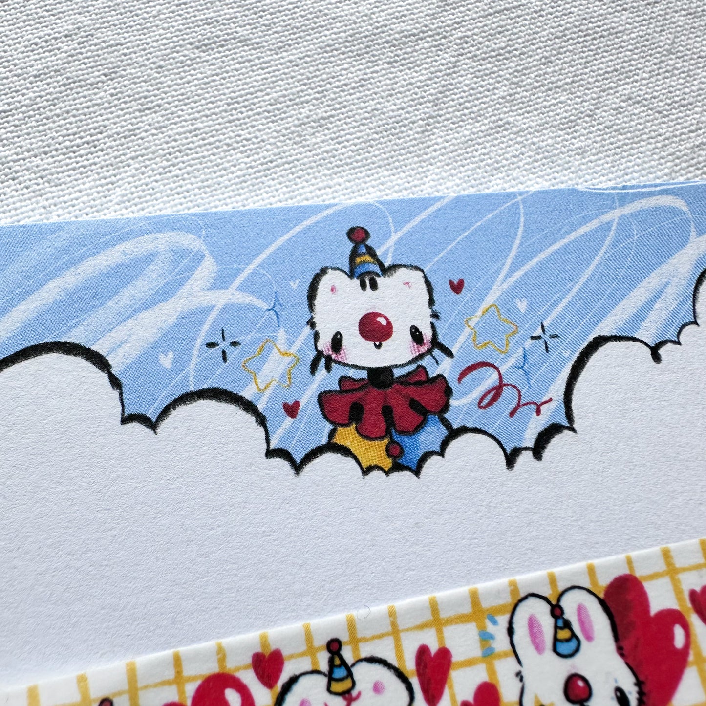 Silly Clown Memo Pad