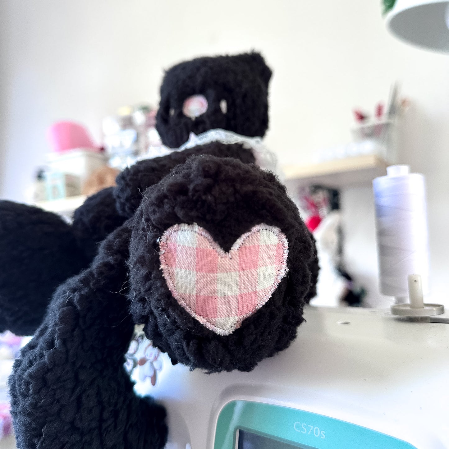 Black Kitty Plushie