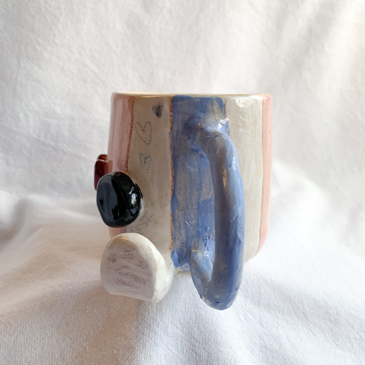 Silly Striped Decorative Mug