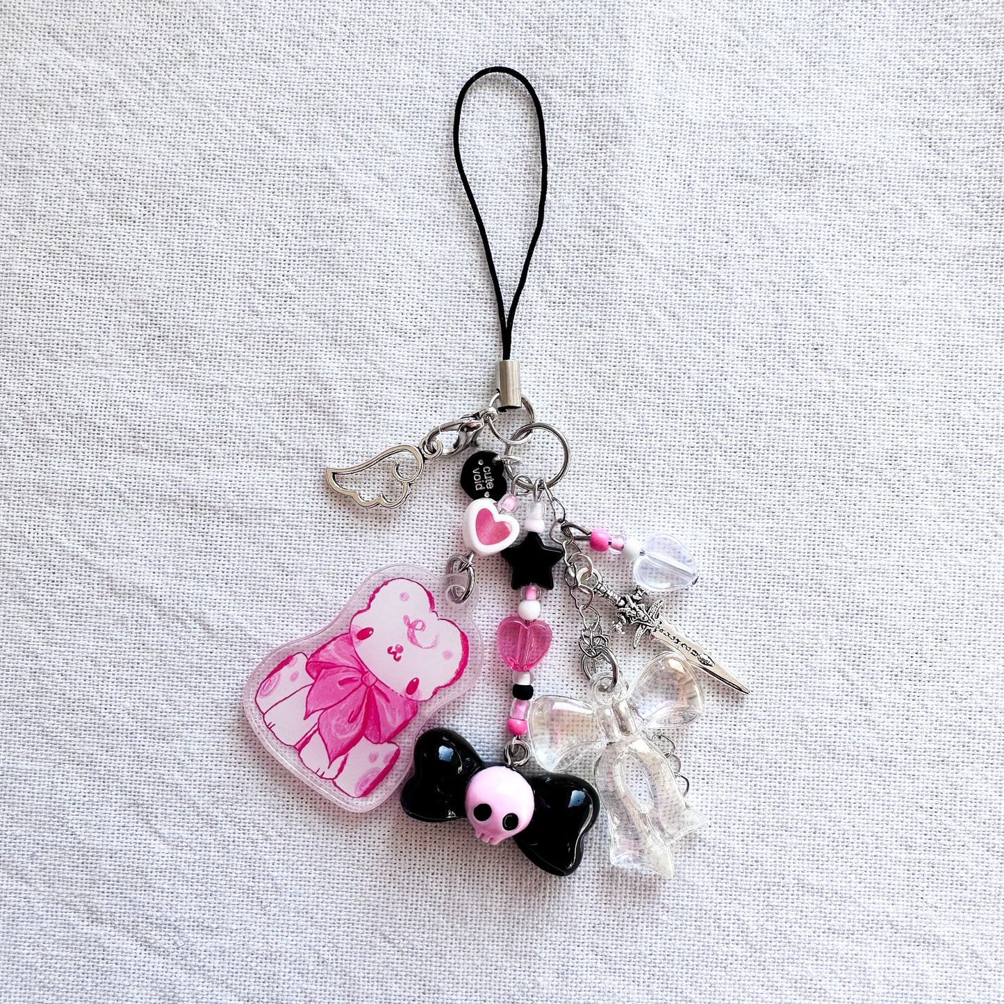 Pink Milo Charms