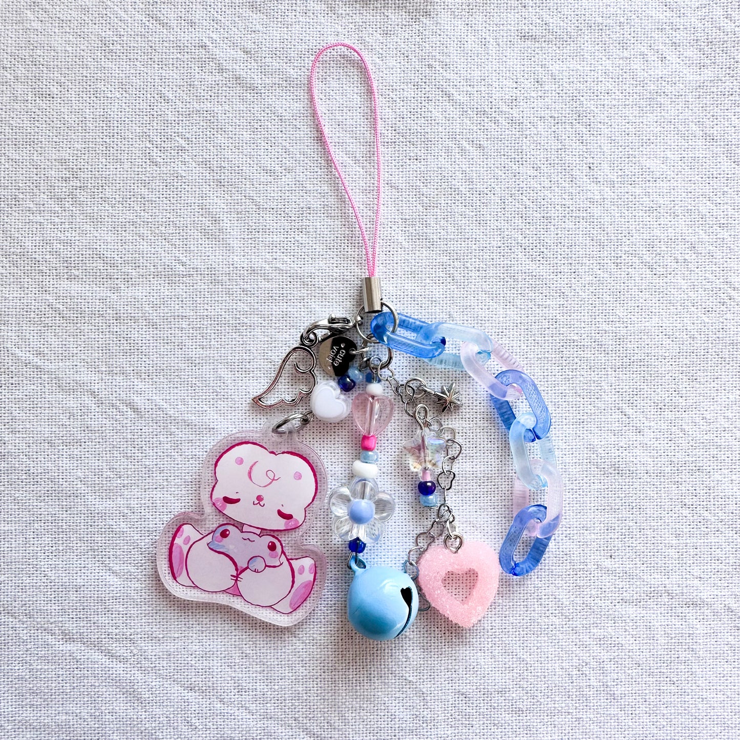 Frog Hug Charms