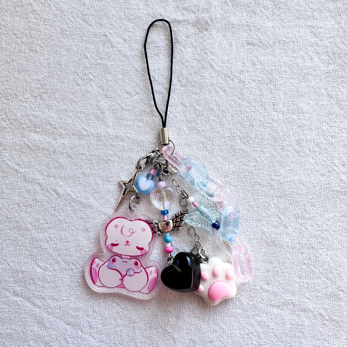 Frog Hug Charms