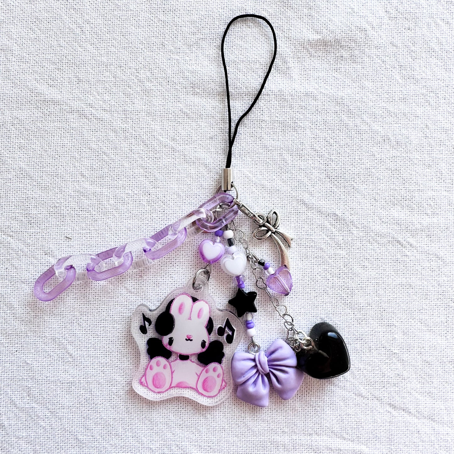 Music Bunny Charms