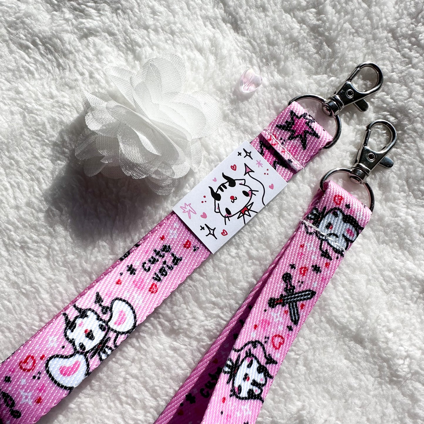 Cute Devils Wrist Lanyard