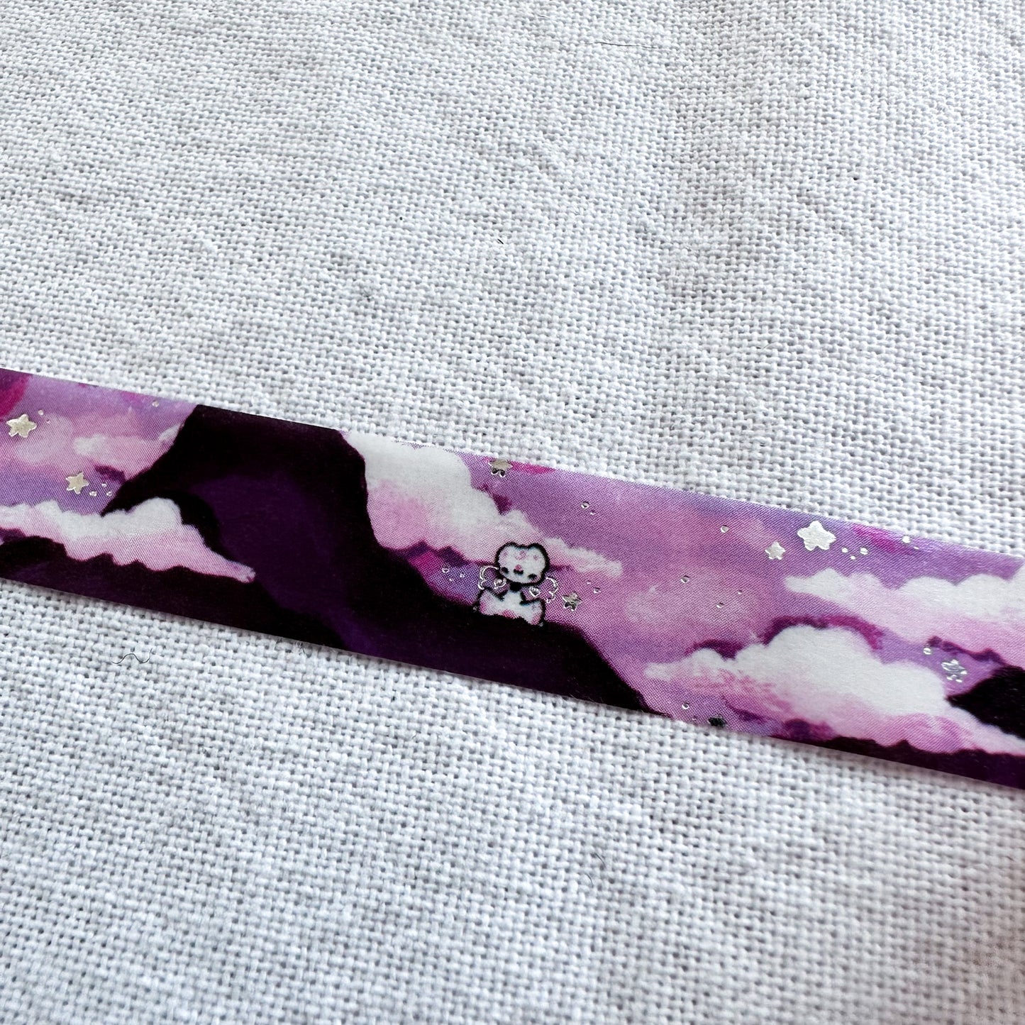 Fairy Dust Silver Foil Washi Tape