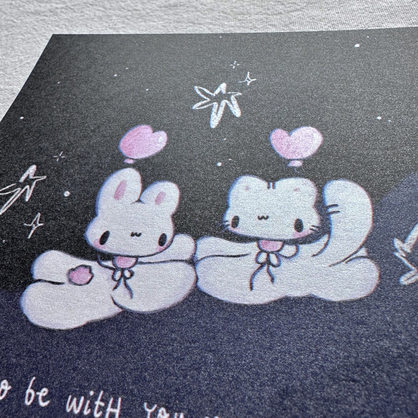 Floating Babies Print