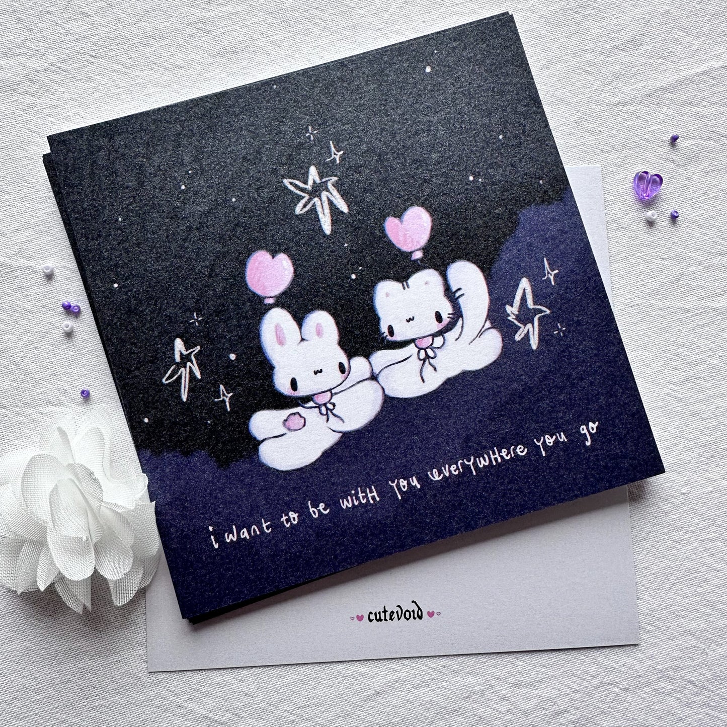 Floating Babies Print