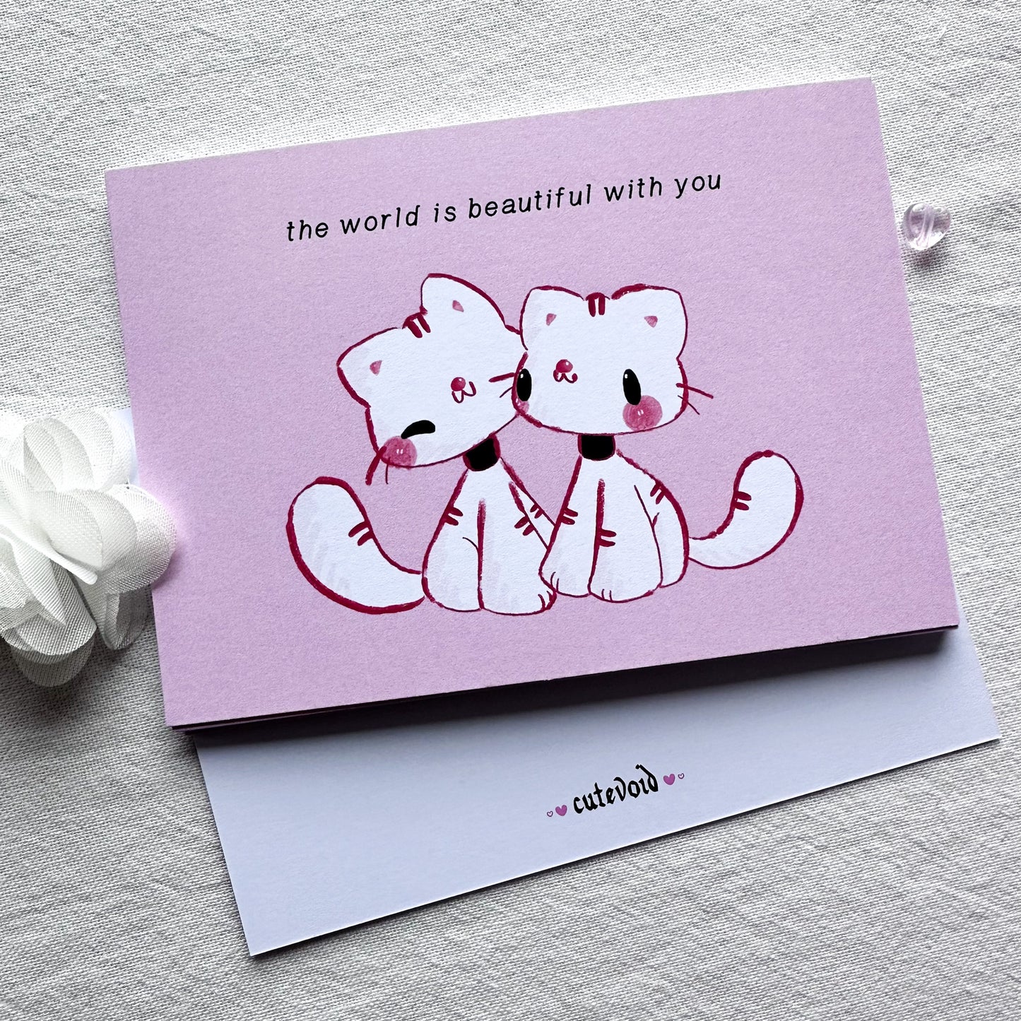 Love Kitties Postcard