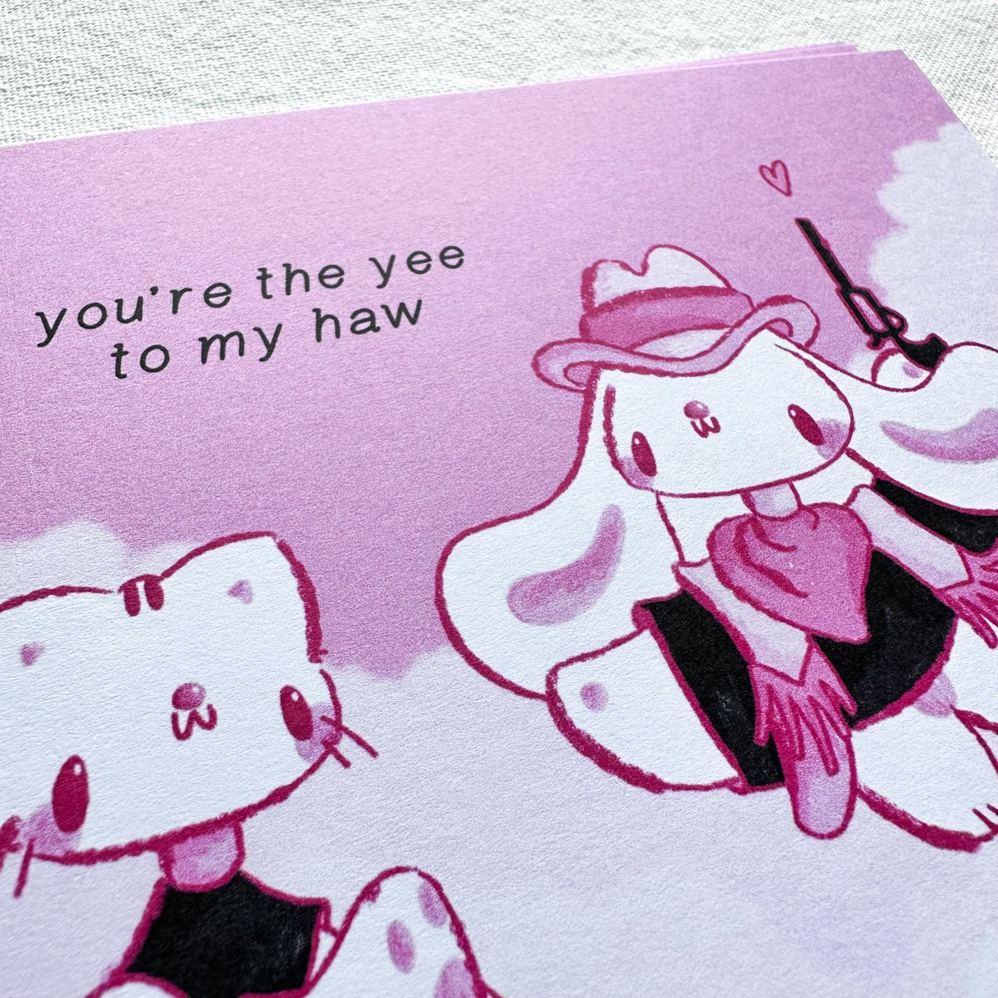 Yee Haw Postcard