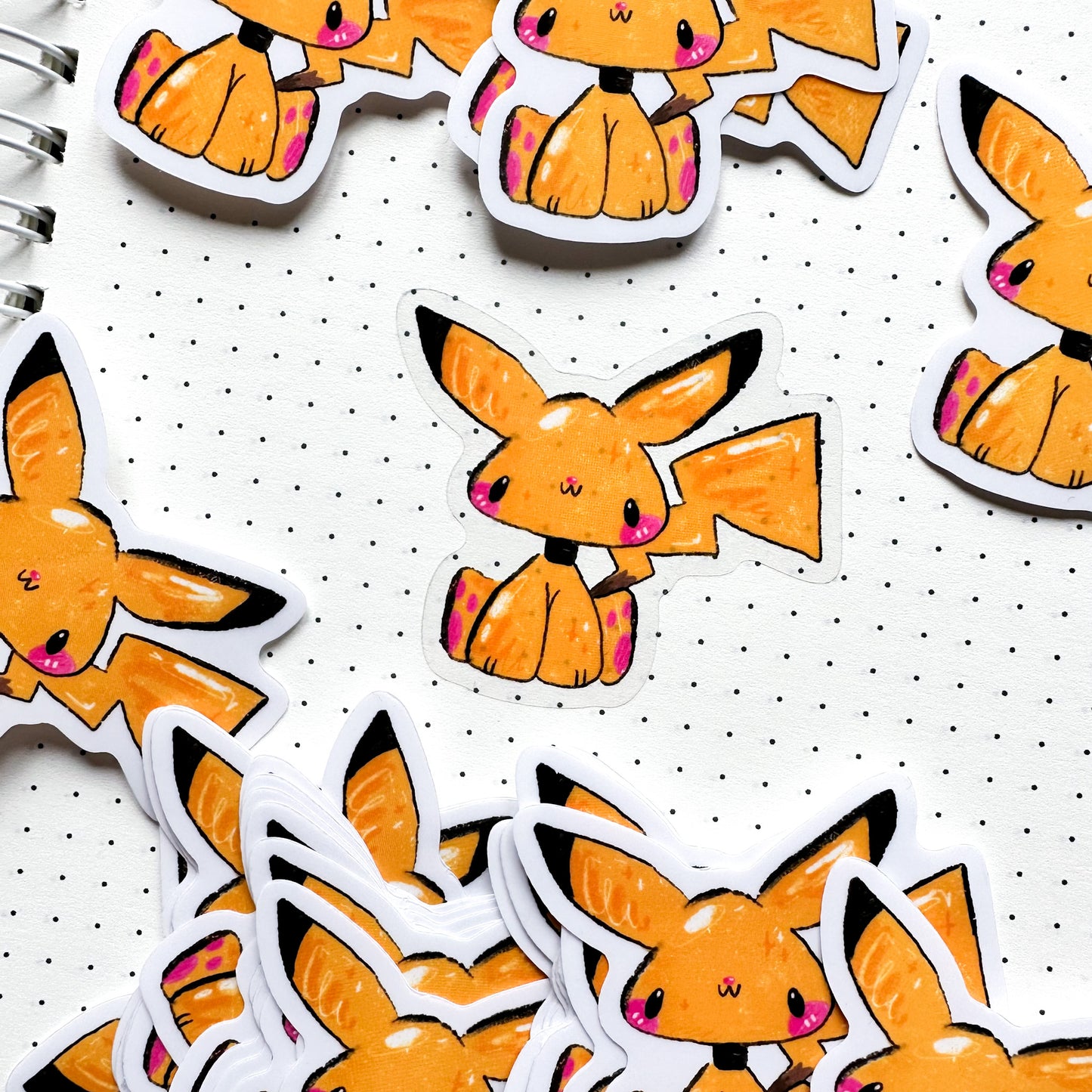 Sparkly Cutie Clear Stickers