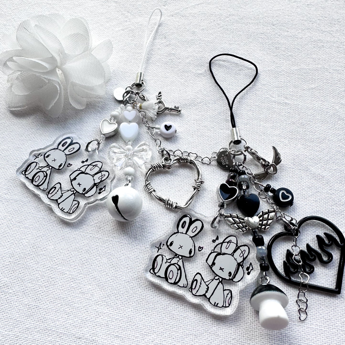 Bunnies Charms