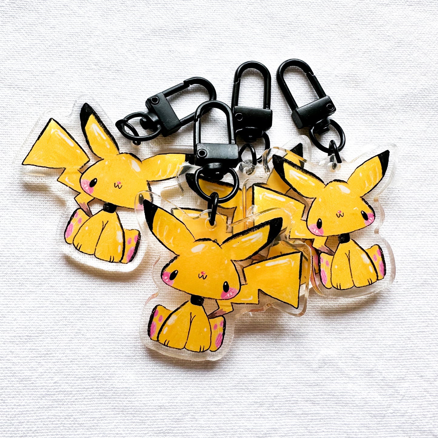 Sparkly Cutie Big Acrylic Charms