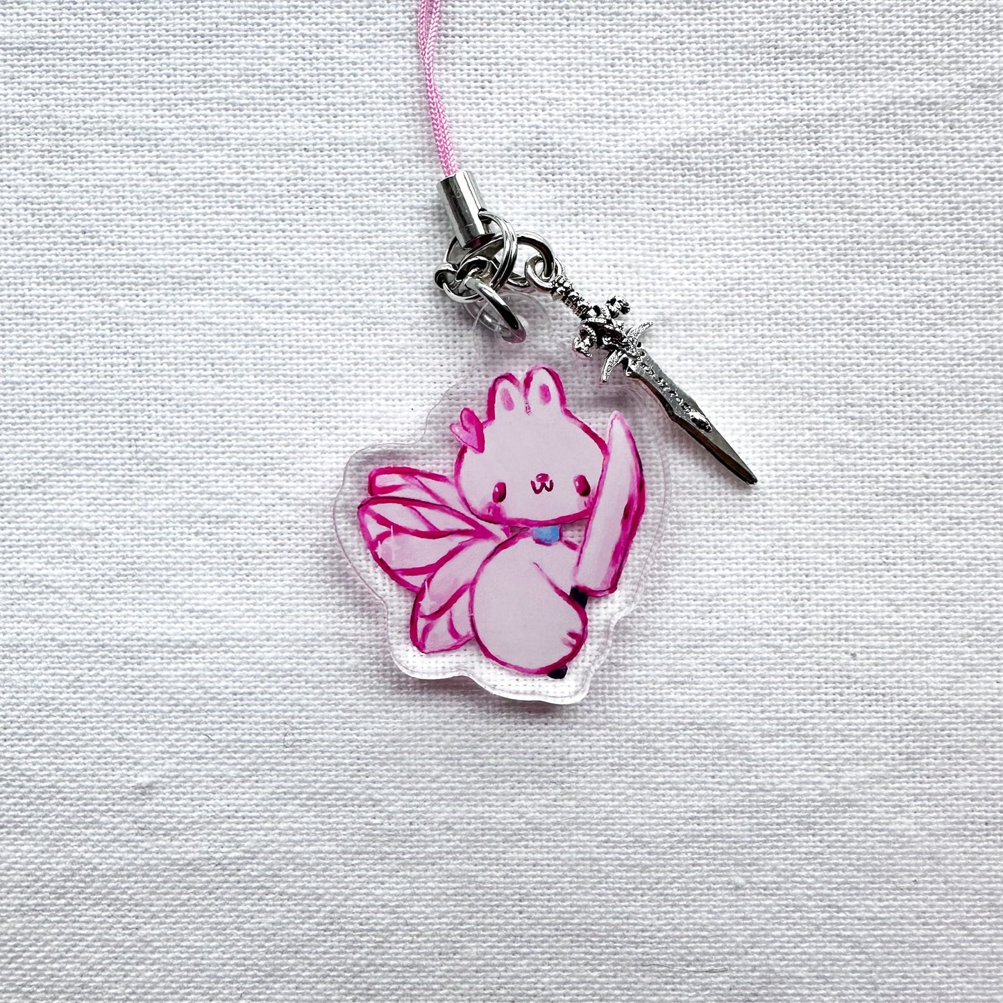 Evil Mako Acrylic Charm