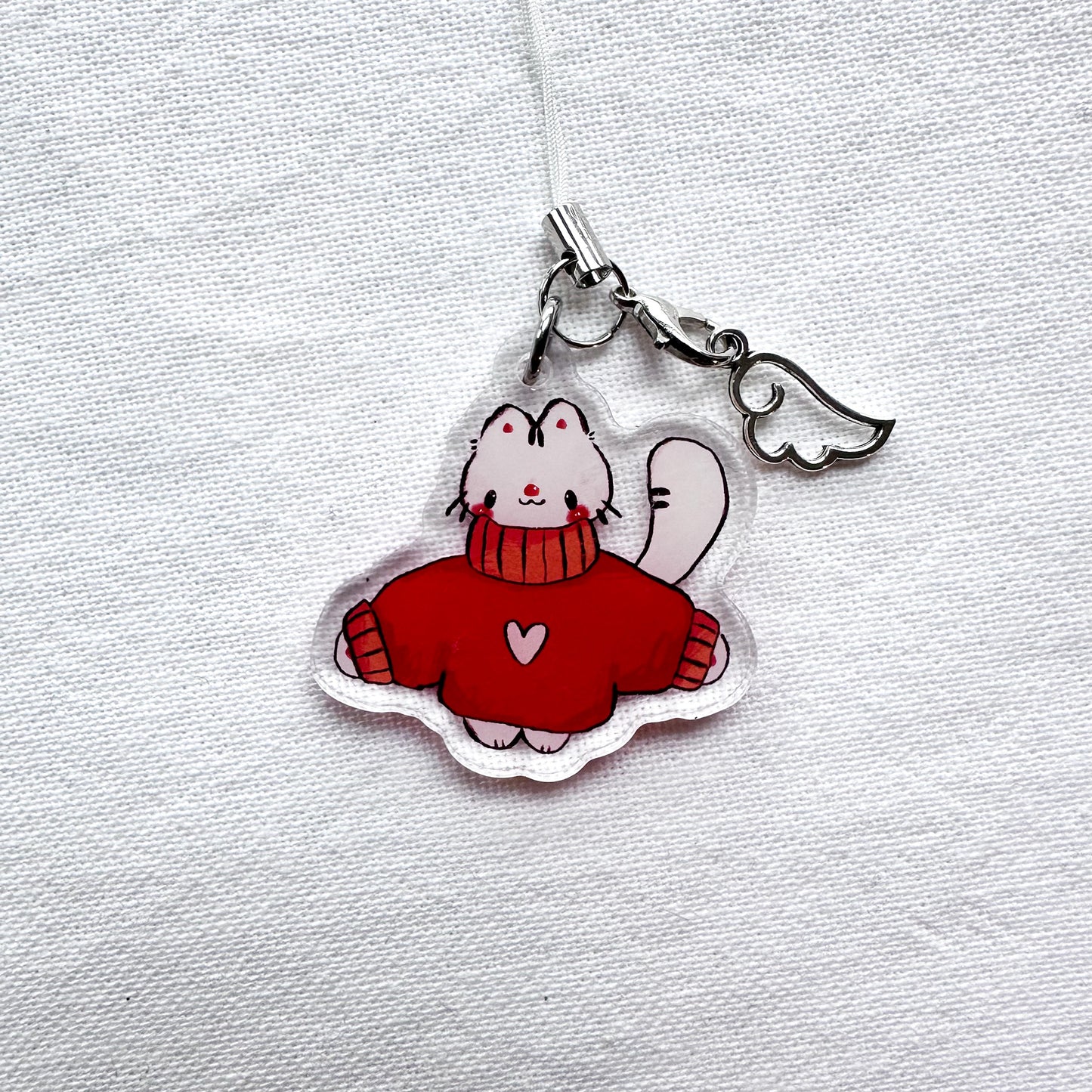 Cozy Zora Acrylic Charm