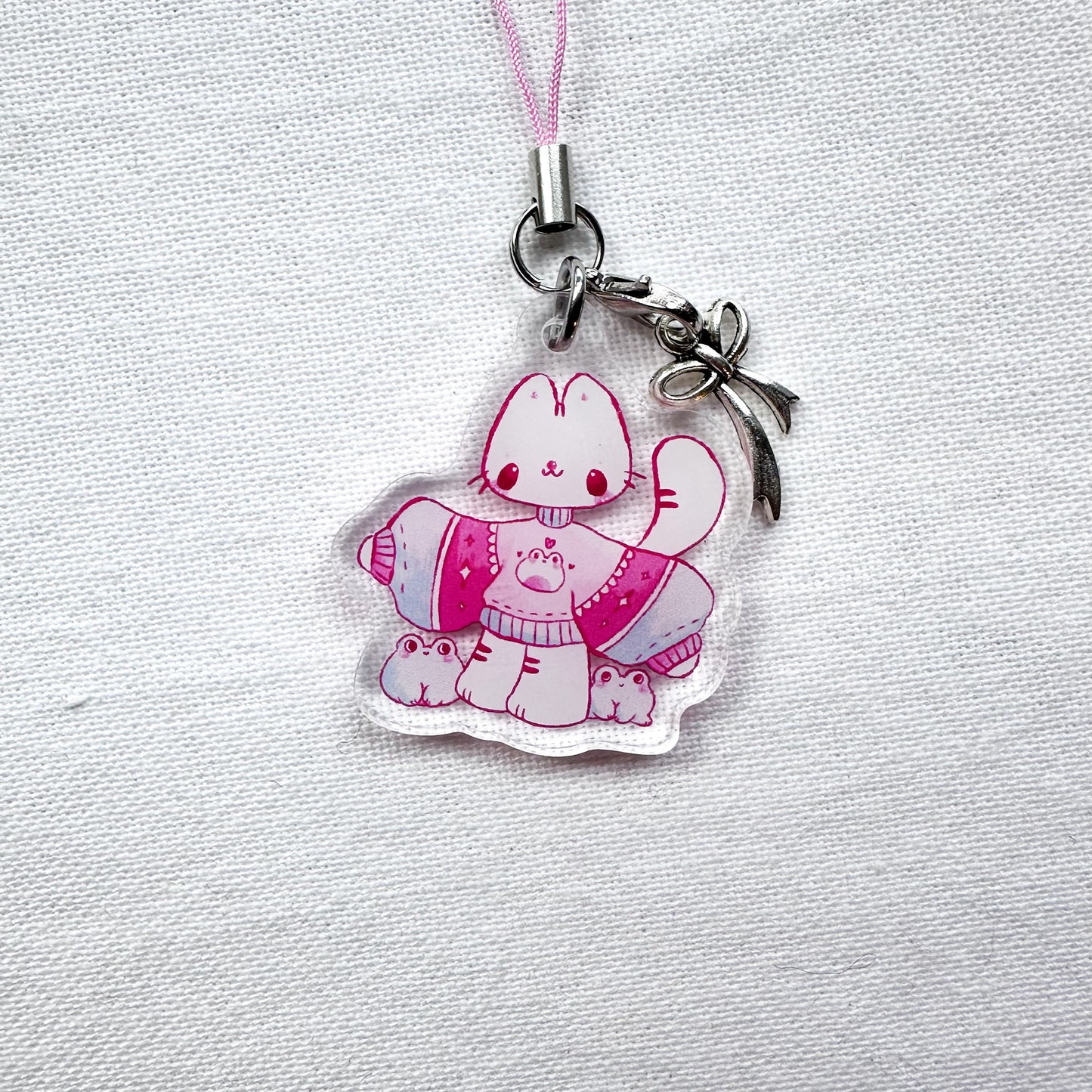 Frog Zora Acrylic Charm
