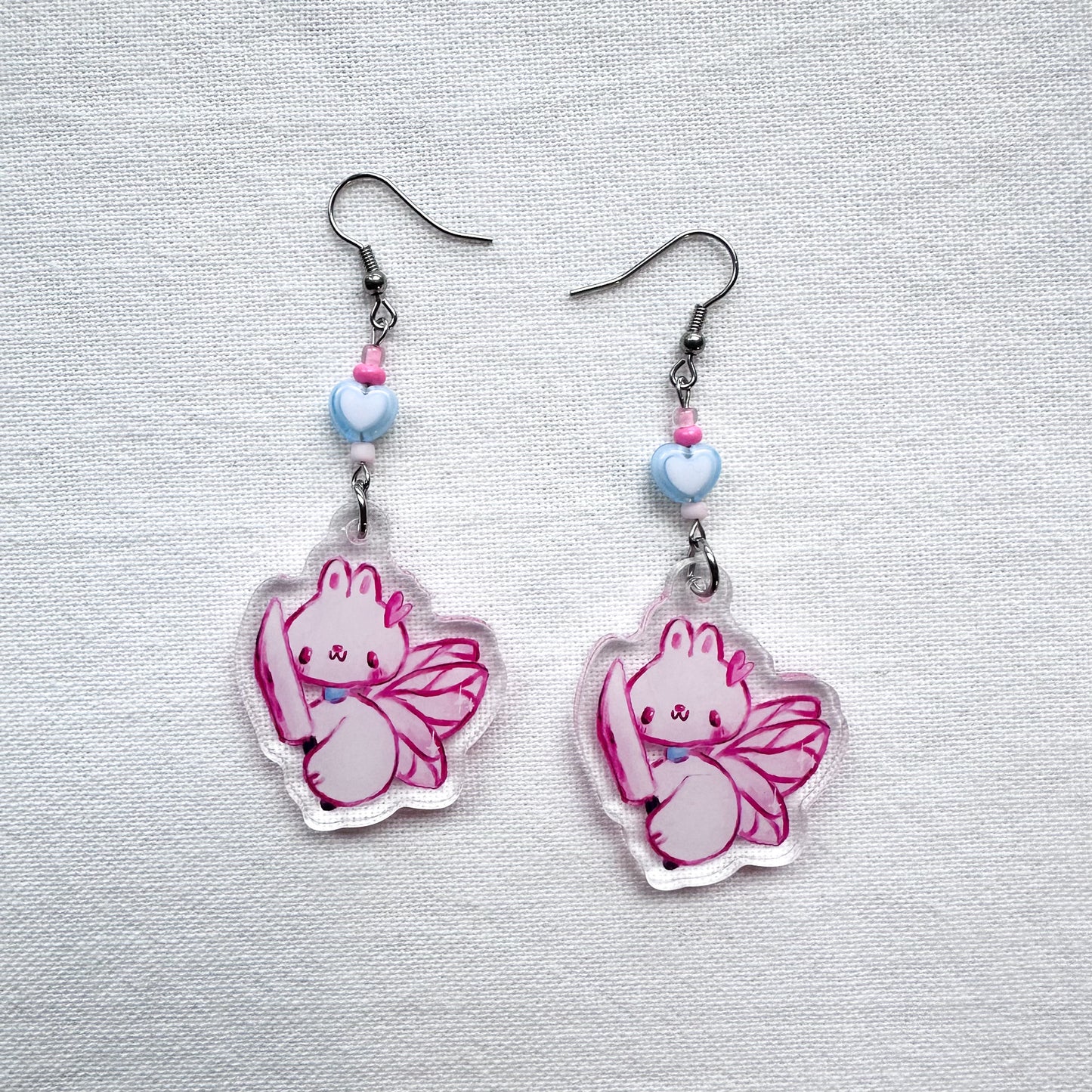 Evil Mako Acrylic Earrings