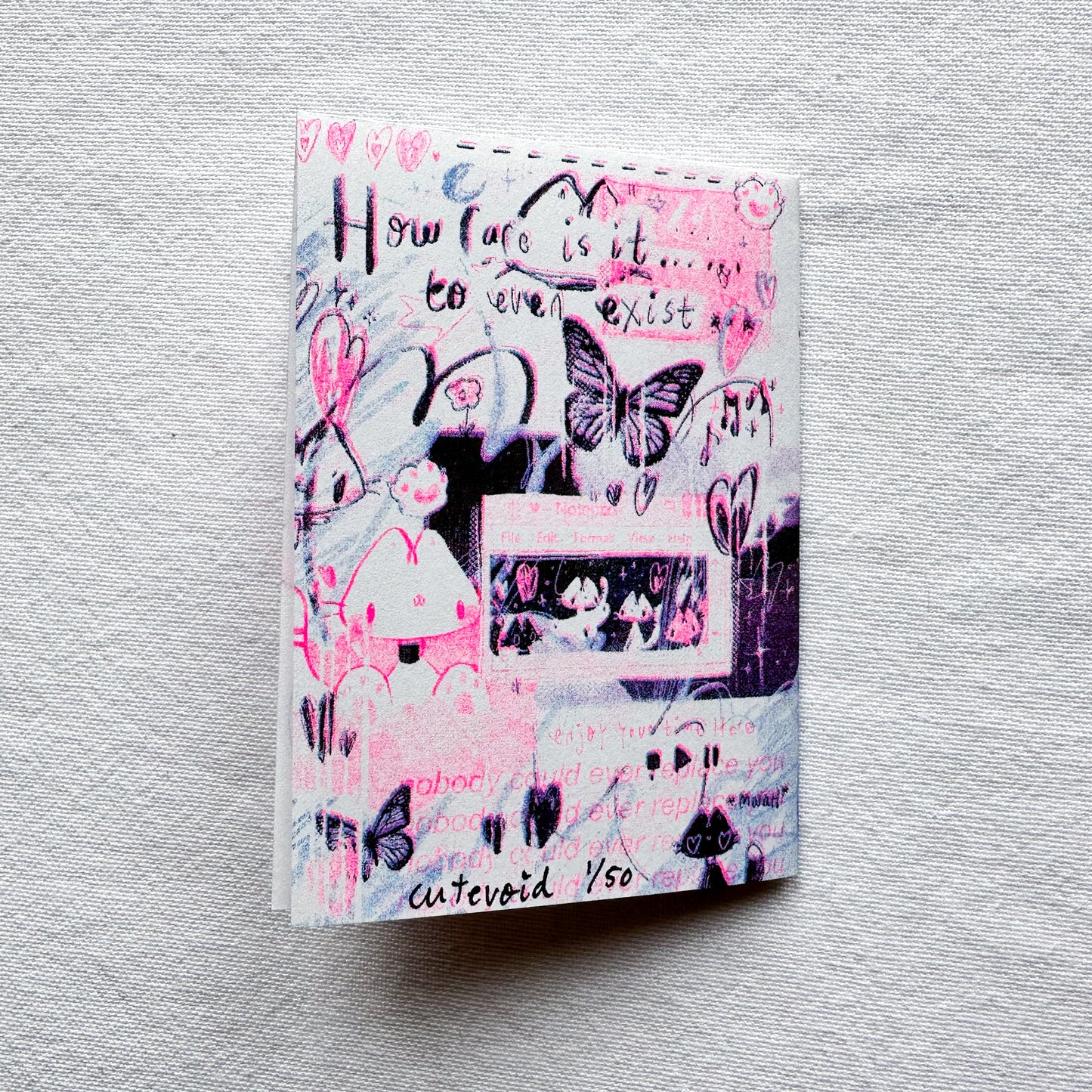 Affirmations Mini Riso Zine