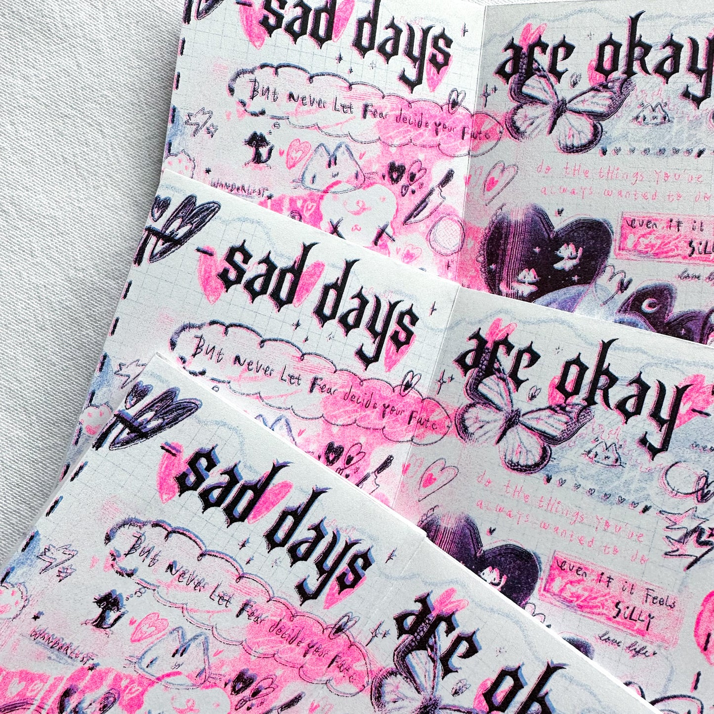 Affirmations Mini Riso Zine