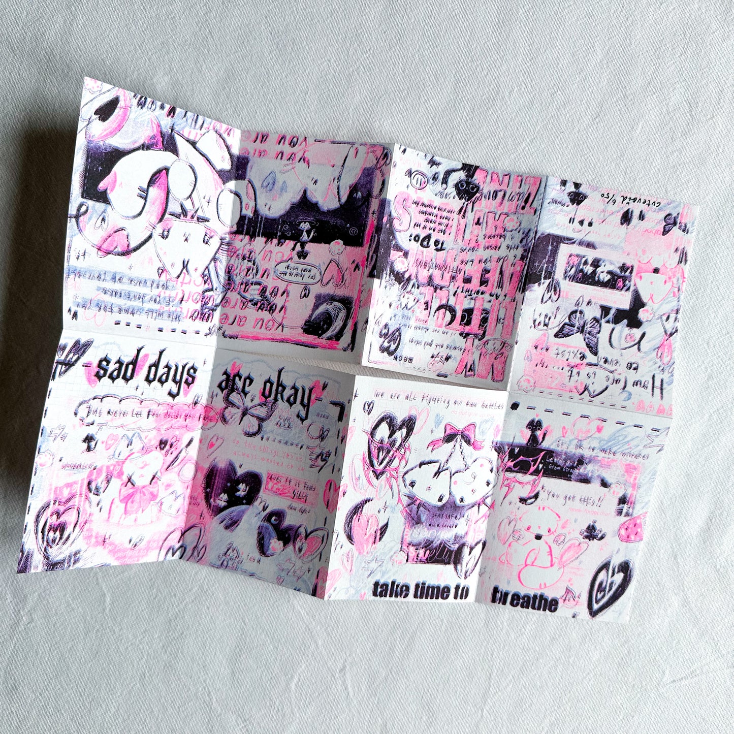 Affirmations Mini Riso Zine