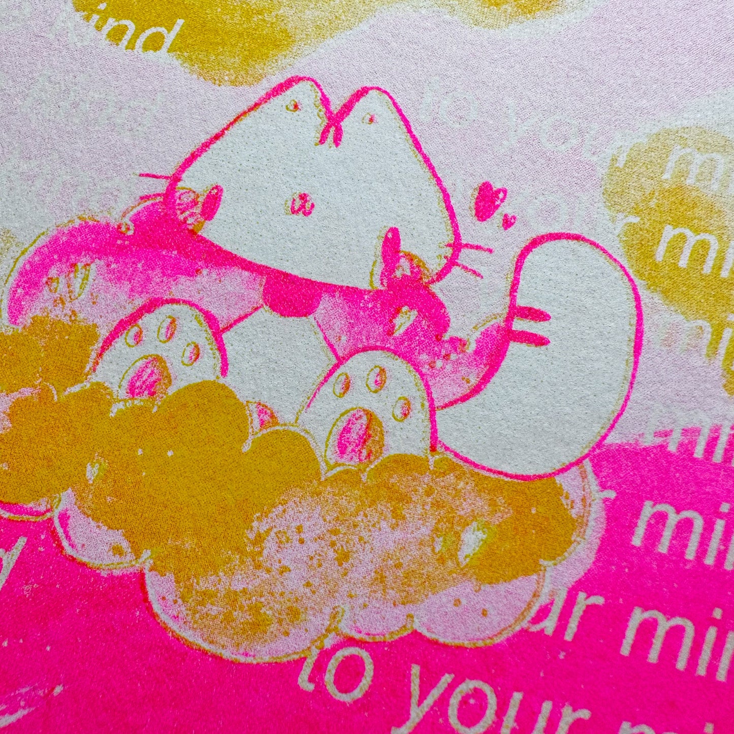 Kind To Your Mind Riso Print