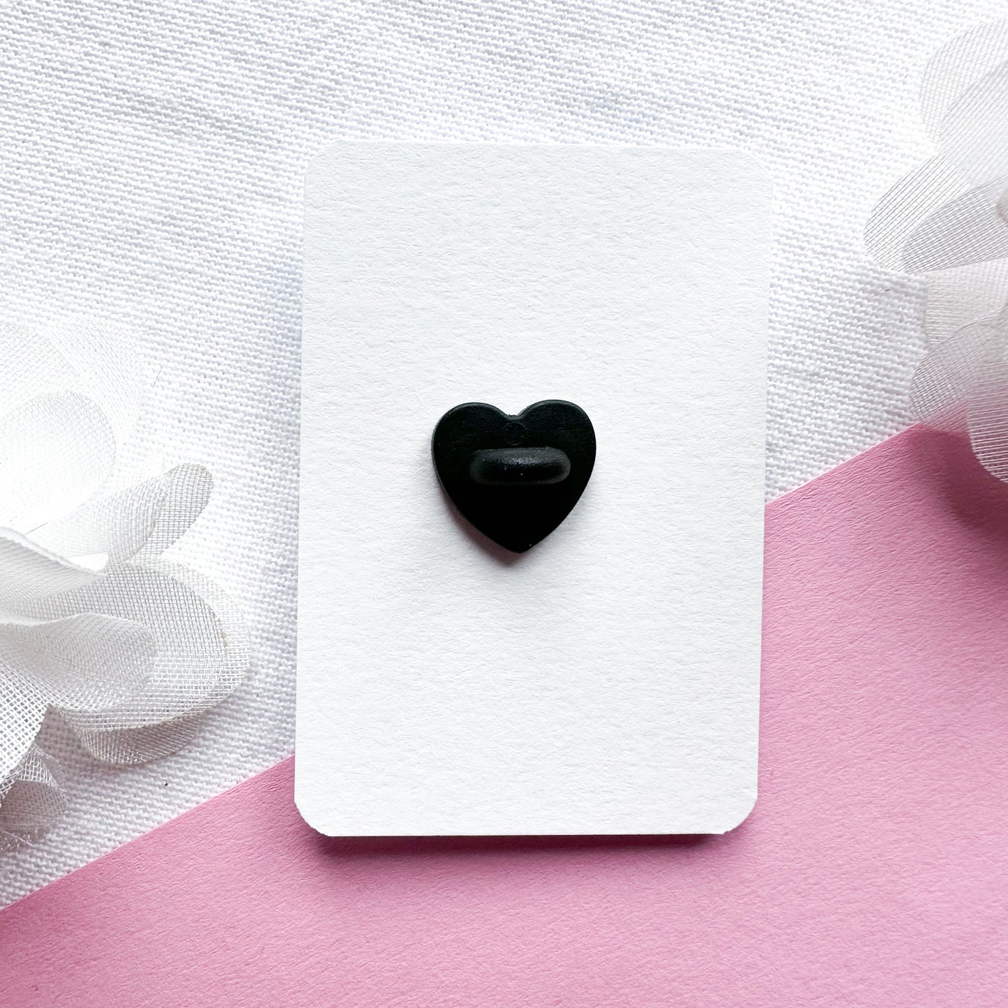Pink Blob Acrylic Pin